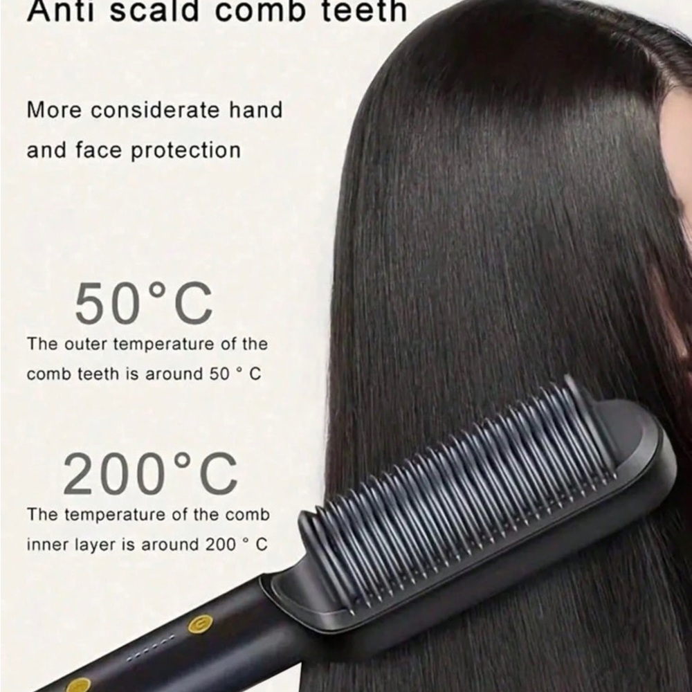 Hair straight Comb.